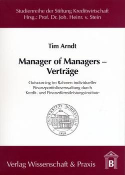 Manager of Managers – Verträge. von Arndt,  Tim