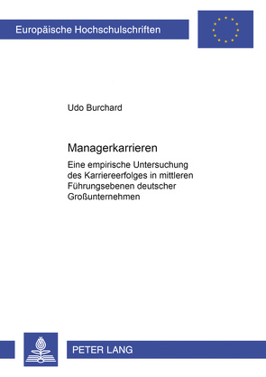 Managerkarrieren von Burchard,  Udo