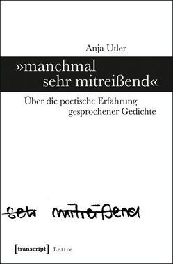 »manchmal sehr mitreißend« von Utler,  Anja