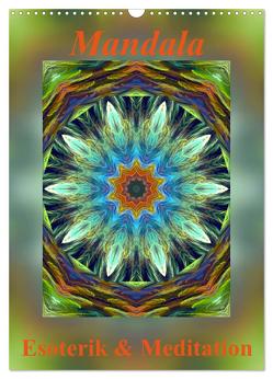 Mandala – Esoterik & Meditation / CH-Version (Wandkalender 2024 DIN A3 hoch), CALVENDO Monatskalender von Art-Motiva,  Art-Motiva