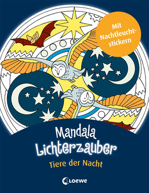 Mandala-Lichterzauber – Tiere der Nacht von Labuch,  Kristin