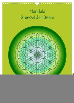 Mandala – Spiegel der Seele/CH-Version (Wandkalender 2024 DIN A3 hoch), CALVENDO Monatskalender von Bässler,  Christine