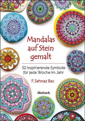 Mandalas auf Stein gemalt von Bac,  F. Sehnaz