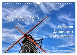 Mandø – Perle im dänischen Wattenmeer (Wandkalender 2024 DIN A4 quer), CALVENDO Monatskalender von Haafke,  Udo