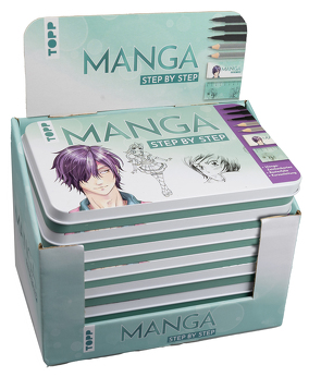 Manga Step by Step Designdose Display 8 Ex. von Keck,  Gecko