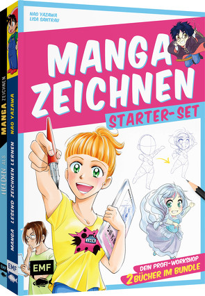 Manga zeichnen – Starter-Set von Santrau,  Lisa, Yazawa,  Nao