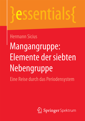 Mangangruppe: Elemente der siebten Nebengruppe von Sicius,  Hermann