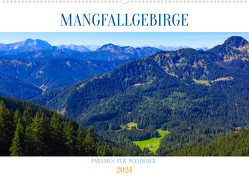 Mangfallgebirge (Wandkalender 2024 DIN A2 quer) von Jaeger,  Thomas