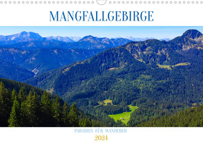 Mangfallgebirge (Wandkalender 2024 DIN A3 quer), CALVENDO Monatskalender von Jaeger,  Thomas