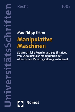Manipulative Maschinen von Bittner,  Marc-Philipp