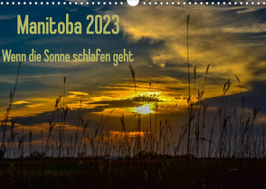 Manitoba 2023 Wenn die Sonne schlafen geht (Wandkalender 2023 DIN A3 quer) von Drews,  Marianne