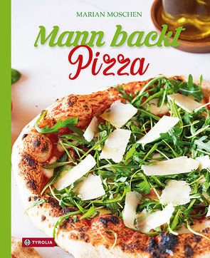 Mann backt Pizza von Moschen,  Marian