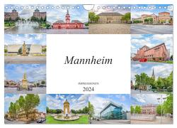 Mannheim Impressionen (Wandkalender 2024 DIN A4 quer), CALVENDO Monatskalender von Meutzner,  Dirk