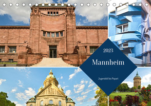 Mannheim – Jugendstil bis Popart (Tischkalender 2023 DIN A5 quer) von boeTtchEr,  U