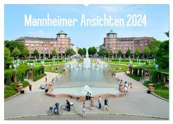 Mannheimer Ansichten 2024 (Wandkalender 2024 DIN A2 quer), CALVENDO Monatskalender von Tortora,  Alessandro