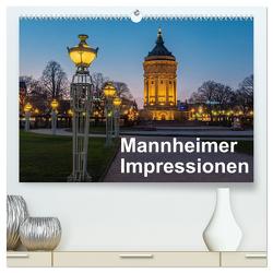 Mannheimer Impressionen. (hochwertiger Premium Wandkalender 2024 DIN A2 quer), Kunstdruck in Hochglanz von Seethaler,  Thomas