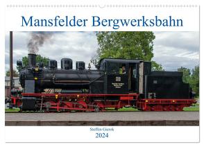 Mansfelder Bergwerksbahn (Wandkalender 2024 DIN A2 quer), CALVENDO Monatskalender von Gierok,  Magic Artist Design,  Mansfelder Bergwerksbahn e.V.,  Steffen