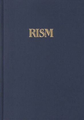 RISM B IV,5 Manuscrits de Musique Polyphonique von Bridgman,  Nanie