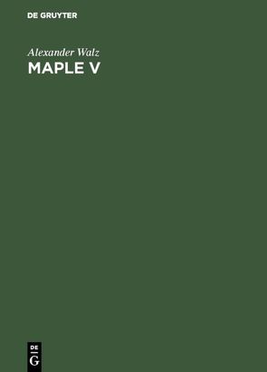 Maple V von Walz,  Alexander