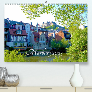 Marburg 2023 (Premium, hochwertiger DIN A2 Wandkalender 2023, Kunstdruck in Hochglanz) von Bunk,  Monika
