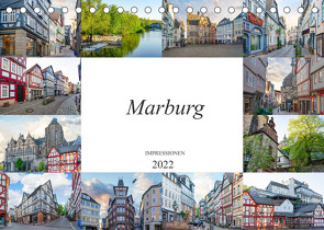 Marburg Impressionen (Tischkalender 2022 DIN A5 quer) von Meutzner,  Dirk