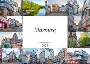 Marburg Impressionen (Wandkalender 2023 DIN A2 quer) von Meutzner,  Dirk