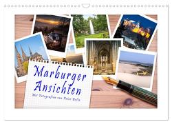 Marburger Ansichten (Wandkalender 2024 DIN A3 quer), CALVENDO Monatskalender von Beltz,  Peter