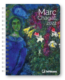 Marc Chagall 2022 – Diary – Buchkalender – Taschenkalender – Kunstkalender – 16,5×21,6 von Chagall,  Marc