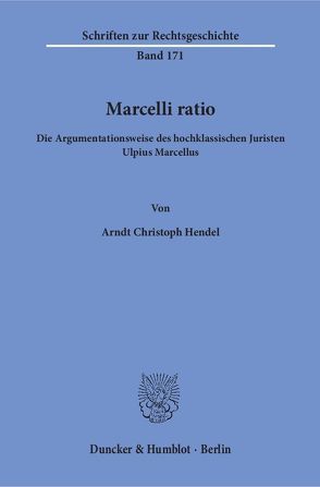 Marcelli ratio. von Hendel,  Arndt Christoph