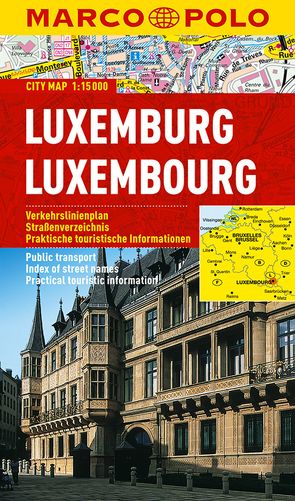 MARCO POLO Cityplan Luxemburg 1:15 000