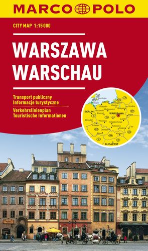 MARCO POLO Cityplan Warschau 1:15.000