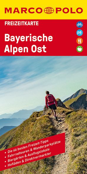 MARCO POLO Freizeitkarte 46 Bayerische Alpen Ost 1:100.000