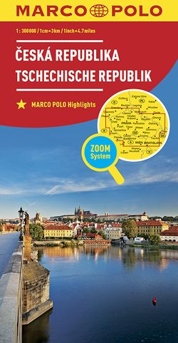 MARCO POLO Länderkarte Tschechische Republik 1:300.000