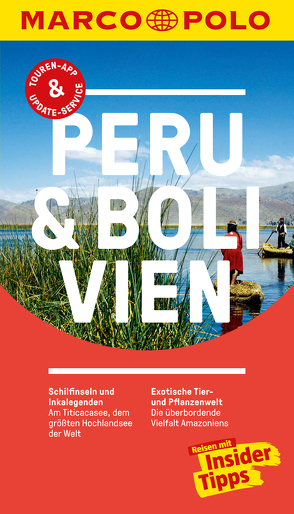MARCO POLO Reiseführer Peru & Bolivien von Froese,  Gesine, Herrmann,  Frank