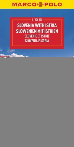 MARCO POLO Reisekarte Slowenien und Istrien 1:250.000