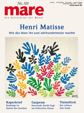 mare – Die Zeitschrift der Meere / No. 106 / Henri Matisse von Gelpke,  Nikolaus