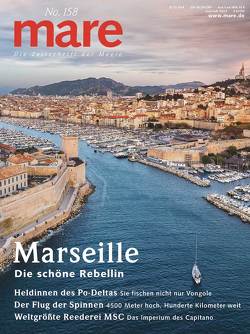 mare – Die Zeitschrift der Meere / No. 158 / Marseille von Gelpke,  Nikolaus