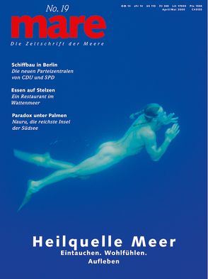 mare – Die Zeitschrift der Meere / No. 19 / Heilquelle Meer von Gelpke,  Nikolaus