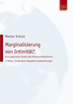 Marginalisierung von Intimität? von Schulz,  Marlen