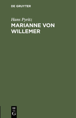 Marianne von Willemer von Pyritz,  Hans