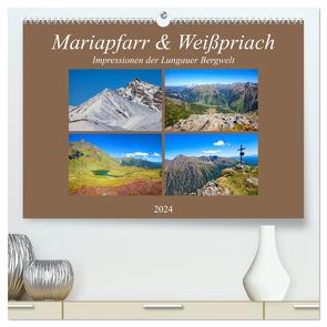 Mariapfarr & Weißpriach (hochwertiger Premium Wandkalender 2024 DIN A2 quer), Kunstdruck in Hochglanz von Kramer,  Christa