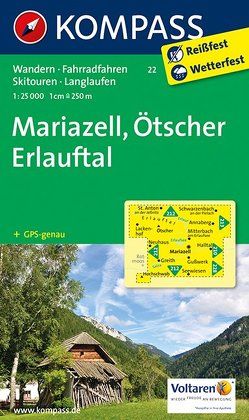 Mariazell – Ötscher – Erlauftal von KOMPASS-Karten GmbH
