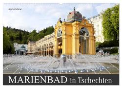 Marienbad in Tschechien (Wandkalender 2024 DIN A2 quer), CALVENDO Monatskalender von Kruse,  Gisela