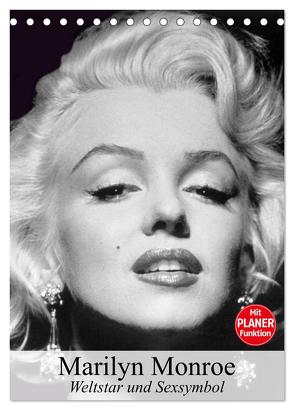 Marilyn Monroe. Weltstar und Sexsymbol (Tischkalender 2024 DIN A5 hoch), CALVENDO Monatskalender von Stanzer,  Elisabeth