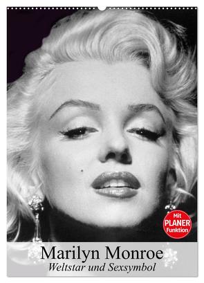Marilyn Monroe. Weltstar und Sexsymbol (Wandkalender 2024 DIN A2 hoch), CALVENDO Monatskalender von Stanzer,  Elisabeth