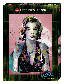 Marilyn Puzzle von Cheuk,  Johnny