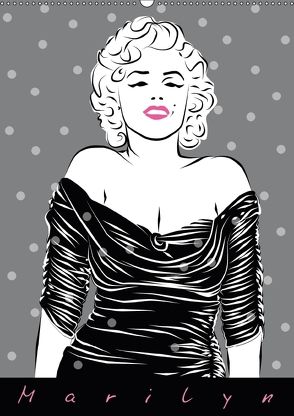 Marilyn (Wandkalender 2018 DIN A2 hoch) von Prestele,  Walter