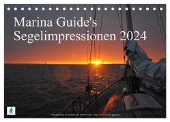 Marina Guide’s Segelimpressionen 2024 (Tischkalender 2024 DIN A5 quer), CALVENDO Monatskalender von Guide,  Thomas Stasch,  Marina