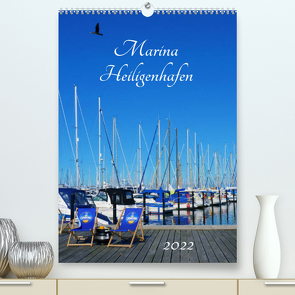 Marina Heiligenhafen (Premium, hochwertiger DIN A2 Wandkalender 2022, Kunstdruck in Hochglanz) von Grobelny,  Renate