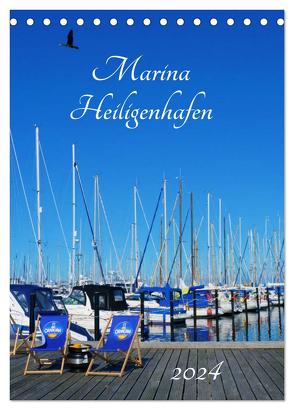 Marina Heiligenhafen (Tischkalender 2024 DIN A5 hoch), CALVENDO Monatskalender von Grobelny,  Renate